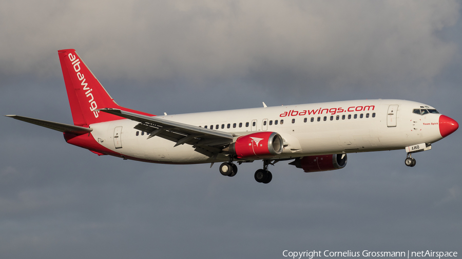 Albawings Boeing 737-408 (ZA-AWB) | Photo 393395