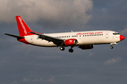 Albawings Boeing 737-408 (ZA-AWB) at  Hamburg - Fuhlsbuettel (Helmut Schmidt), Germany