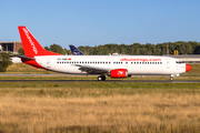 Albawings Boeing 737-408 (ZA-AWB) at  Hamburg - Fuhlsbuettel (Helmut Schmidt), Germany