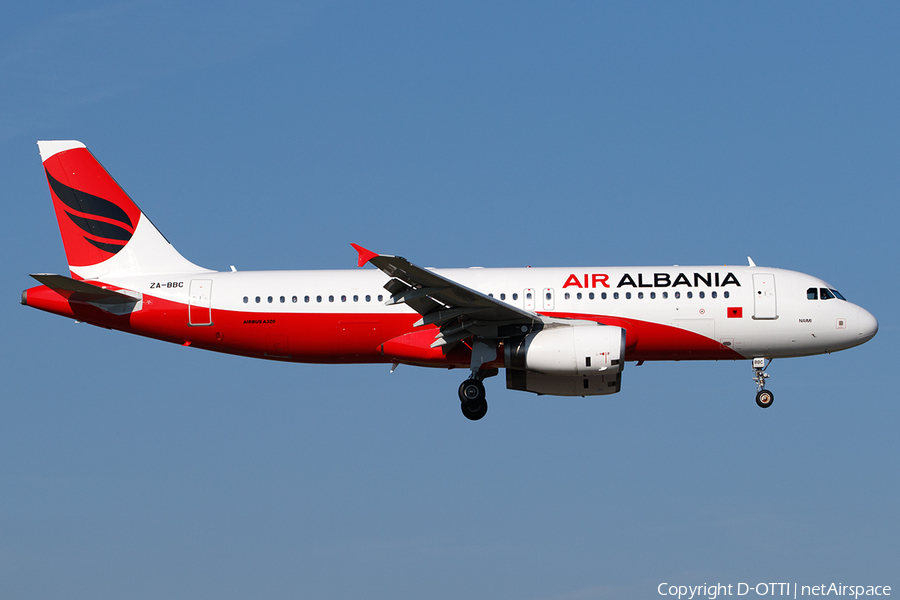 Air Albania Airbus A320-232 (ZA-BBC) | Photo 481564