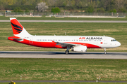 Air Albania Airbus A320-232 (ZA-BBC) at  Dusseldorf - International, Germany