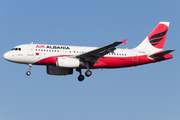 Air Albania Airbus A319-132 (ZA-BEL) at  Rome - Fiumicino (Leonardo DaVinci), Italy