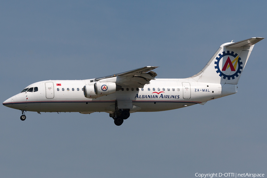 Albanian Airlines BAe Systems BAe-146-200 (ZA-MAL) | Photo 201930