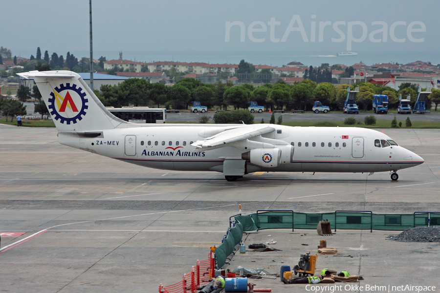 Albanian Airlines BAe Systems BAe-146-300 (ZA-MEV) | Photo 95306