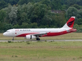 Air Albania Airbus A320-232 (ZA-MMK) at  Dusseldorf - International, Germany