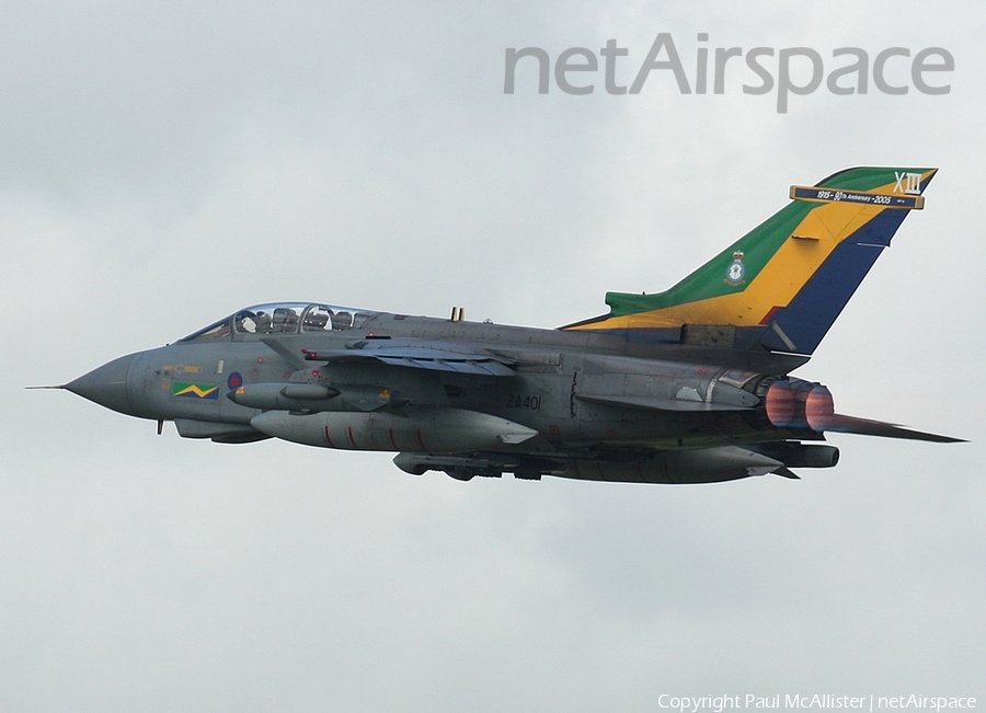 Royal Air Force Panavia Tornado GR4A (ZA401) | Photo 5340