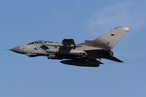 Royal Air Force Panavia Tornado GR4 (ZA554) at  Leeuwarden Air Base, Netherlands