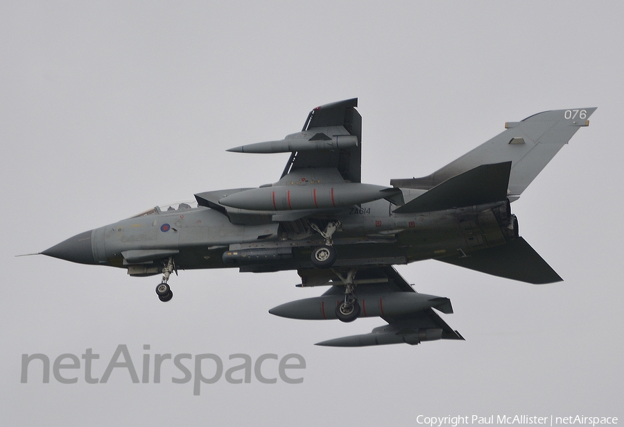 Royal Air Force Panavia Tornado GR4 (ZA614) | Photo 266142