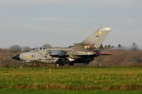 Royal Air Force Panavia Tornado GR4 (ZD709) at  Florennes AFB, Belgium
