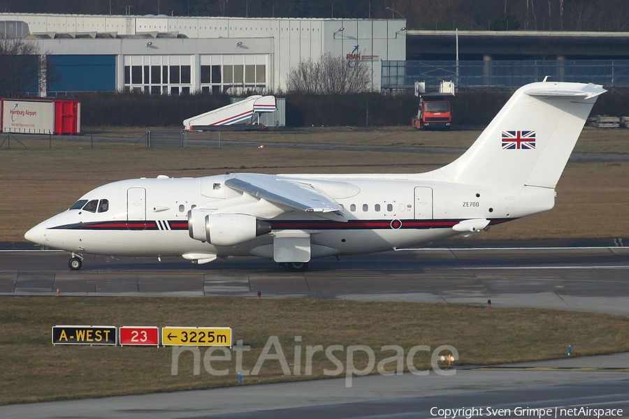 Royal Air Force BAe Systems BAe-146-100 CC2 Statesman (ZE700) | Photo 38844