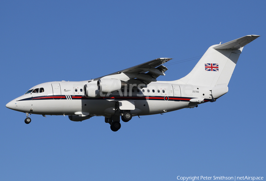 Royal Air Force BAe Systems BAe-146-100 CC2 Statesman (ZE700) | Photo 212220