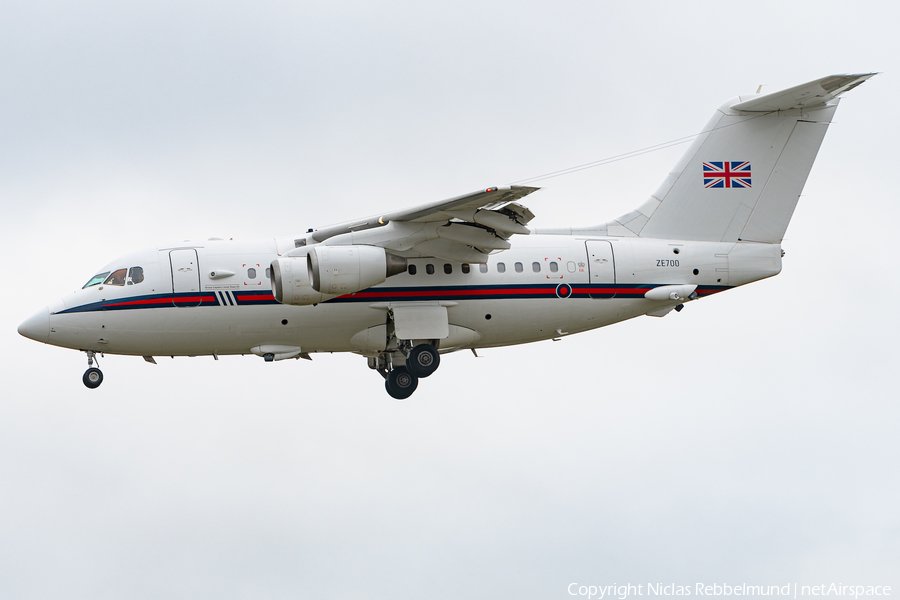 Royal Air Force BAe Systems BAe-146-100 CC2 Statesman (ZE700) | Photo 371995