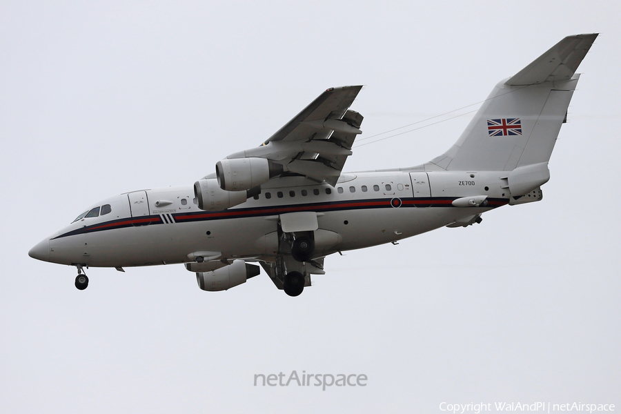 Royal Air Force BAe Systems BAe-146-100 CC2 Statesman (ZE700) | Photo 493762