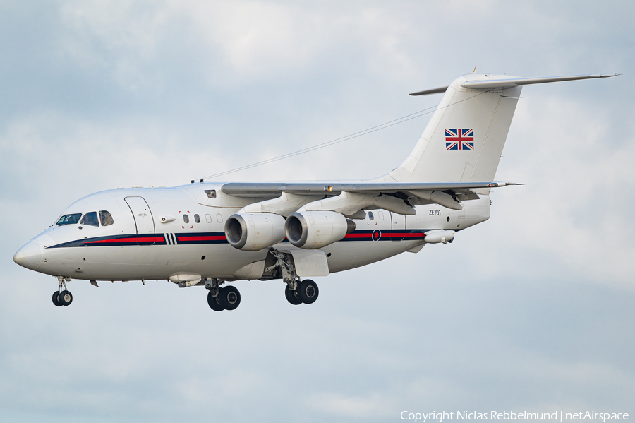 Royal Air Force BAe Systems BAe-146-100 (ZE701) | Photo 432816