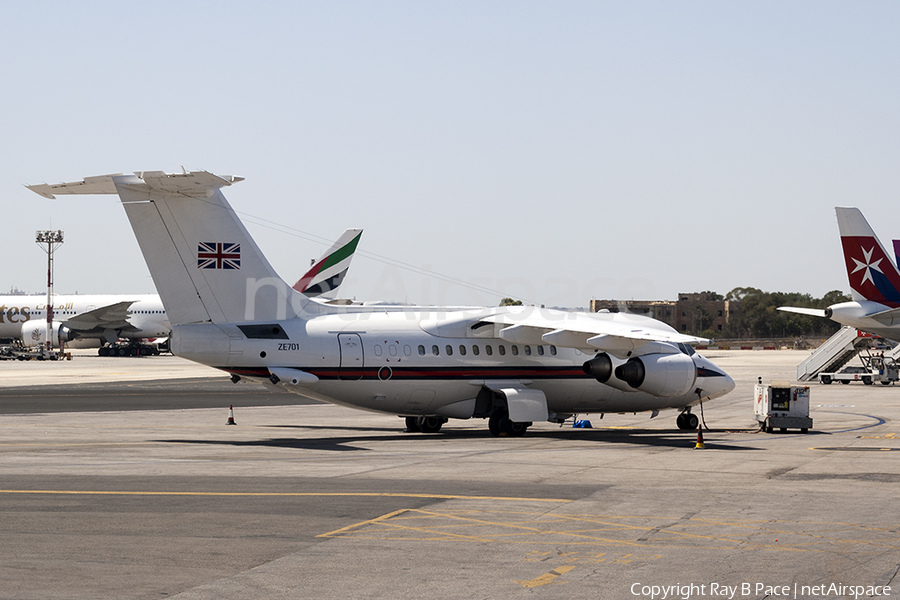 Royal Air Force BAe Systems BAe-146-100 (ZE701) | Photo 117522