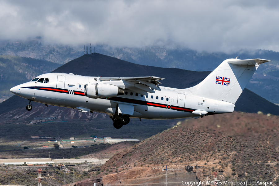 Royal Air Force BAe Systems BAe-146-100 (ZE701) | Photo 145613