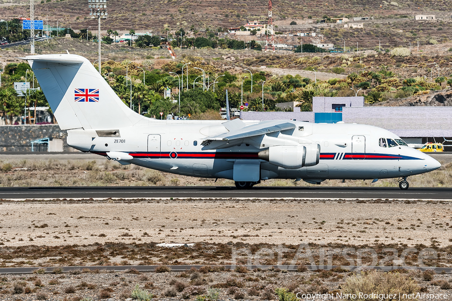 Royal Air Force BAe Systems BAe-146-100 (ZE701) | Photo 145698