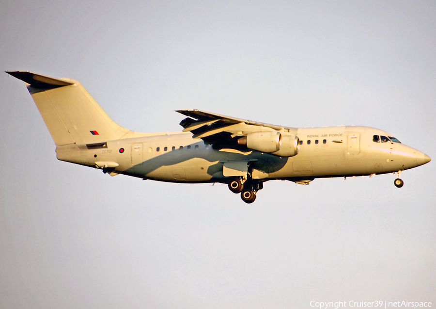 Royal Air Force BAe Systems BAe-146-200QC C.3 (ZE707) | Photo 232525