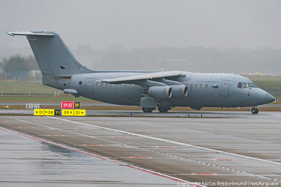 Royal Air Force BAe Systems BAe-146-200QC C.3 (ZE708) | Photo 491180