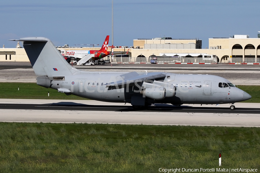 Royal Air Force BAe Systems BAe-146-200QC C.3 (ZE708) | Photo 407772