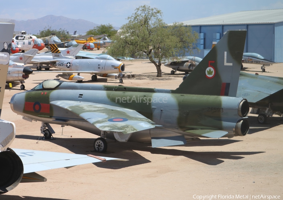 Royal Air Force English Electric Lightning F53 (ZF593) | Photo 408577