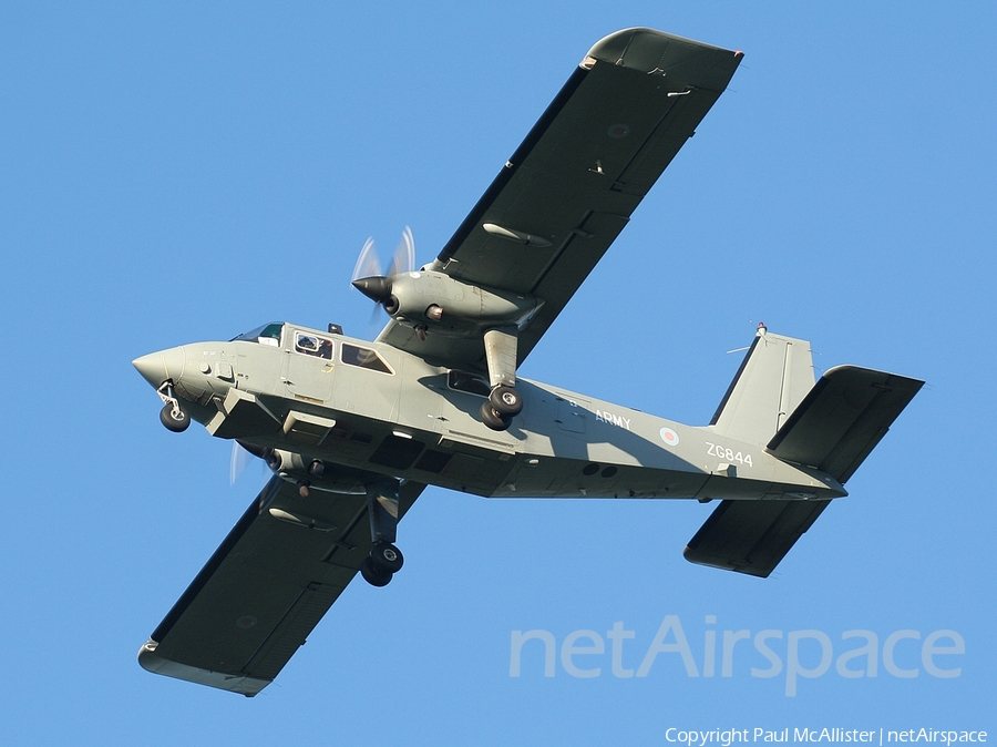 United Kingdom Army Air Corps Britten-Norman BN-2T Islander AL.Mk1 (ZG844) | Photo 42243