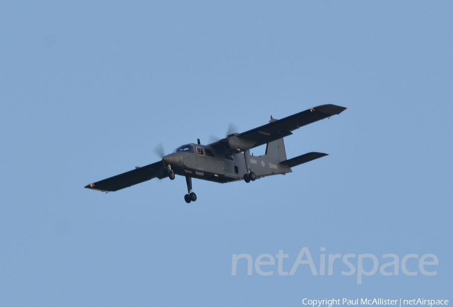 United Kingdom Army Air Corps Britten-Norman BN-2T Turbine Islander (ZG848) | Photo 299022