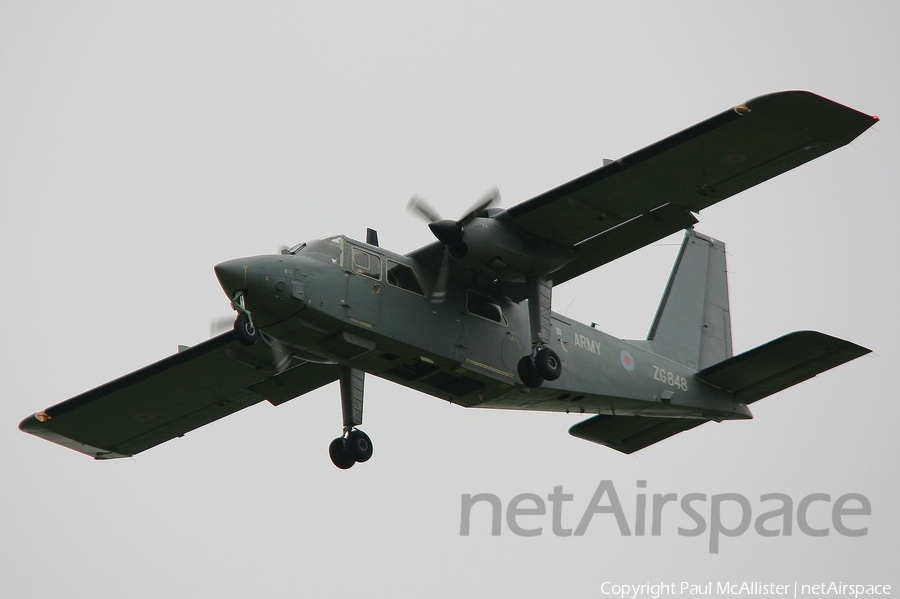 United Kingdom Army Air Corps Britten-Norman BN-2T Turbine Islander (ZG848) | Photo 391507