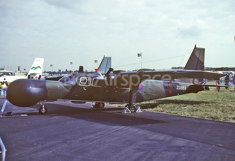 United Kingdom Army Air Corps Britten-Norman BN-2T-4R Defender (ZG989) at  Farnborough, United Kingdom