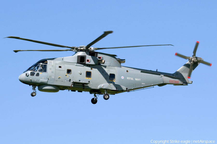Royal Navy AgustaWestland EH-101 Merlin HM.1 (ZH824) | Photo 103076