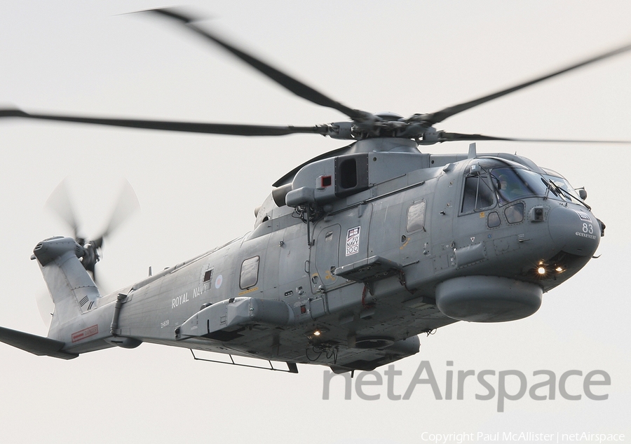 Royal Navy AgustaWestland EH-101 Merlin HM.1 (ZH839) | Photo 4161