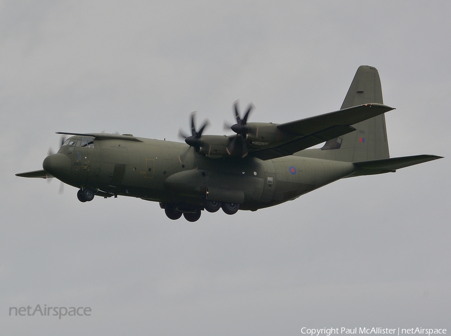 Royal Air Force Lockheed Martin C-130J Hercules C.5 (ZH885) | Photo 82573