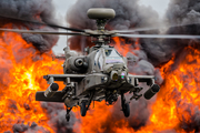 United Kingdom Army Air Corps Westland WAH-64D Longbow Apache AH.1 (ZJ203) at  RAF Fairford, United Kingdom