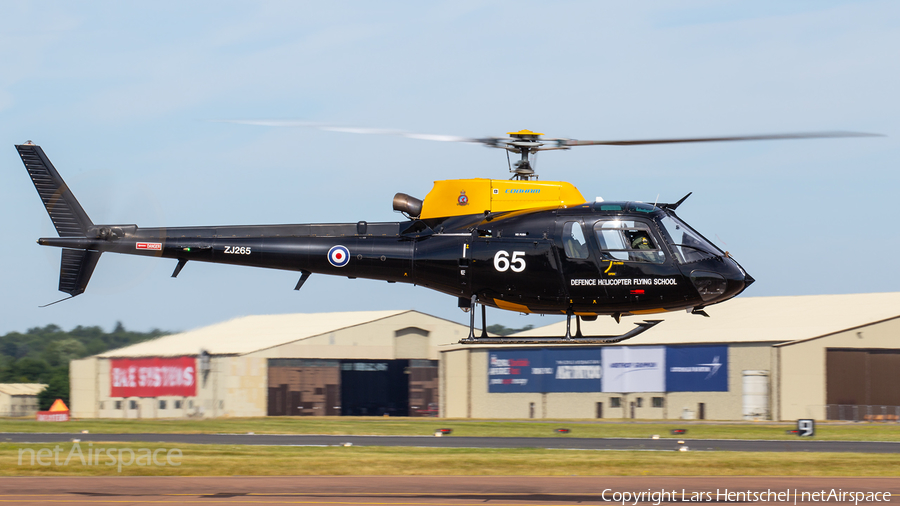 Royal Air Force Eurocopter AS350BB Squirrel HT1 (ZJ265) | Photo 454135