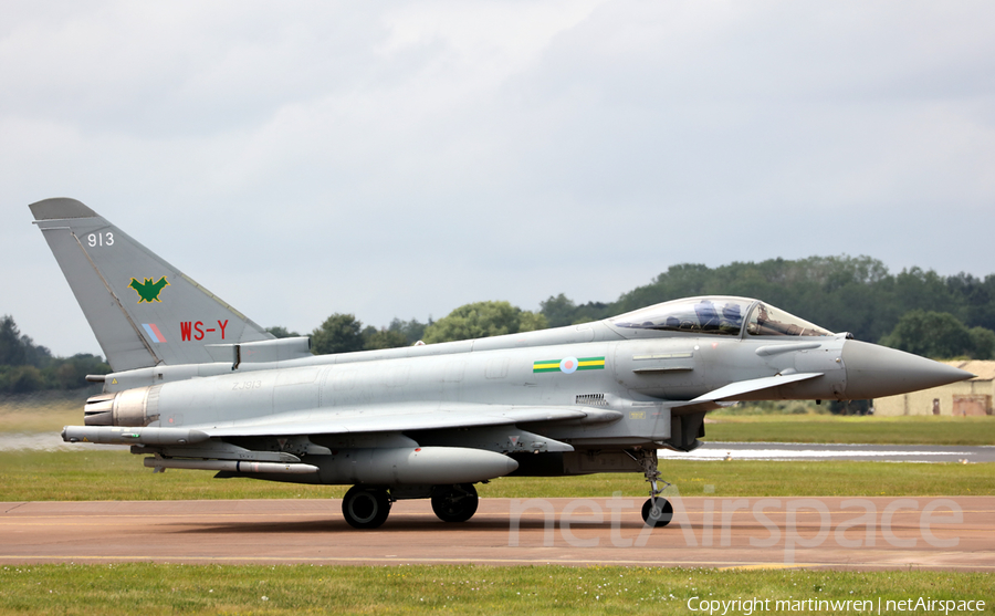 Royal Air Force Eurofighter Typhoon FGR4 (ZJ913) | Photo 341882