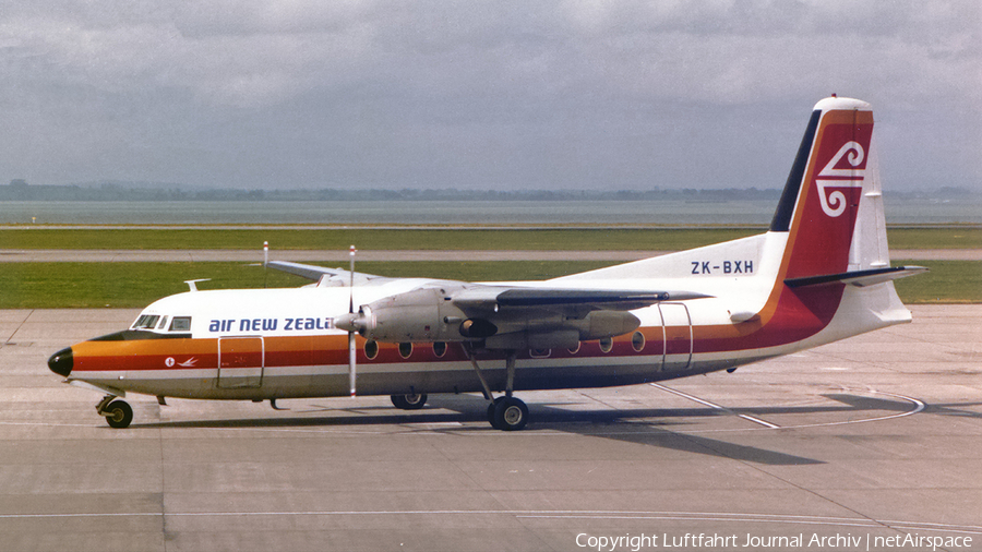 Air New Zealand Fokker F27-100 Friendship (ZK-BXH) | Photo 400787