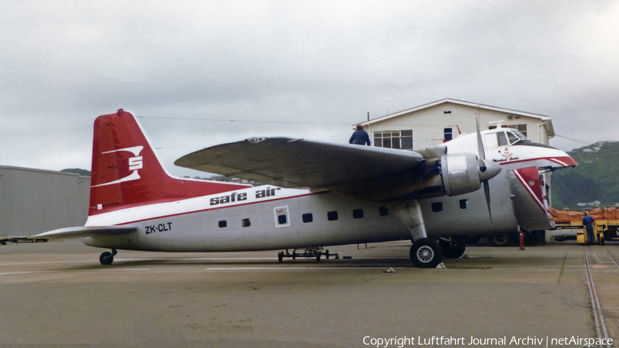 SAFE Air - Straits Air Freight Express Bristol 170 Freighter Mk.31E (ZK-CLT) | Photo 400622