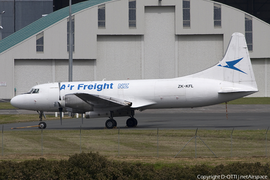 Air Freight NZ Convair CV-580(F) (ZK-KFL) | Photo 284543