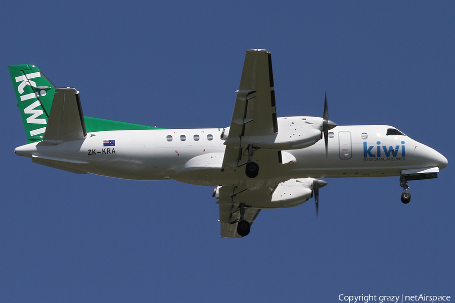 Kiwi Regional Air SAAB 340A (ZK-KRA) | Photo 88653