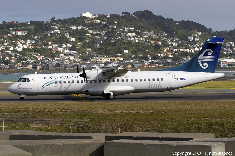 Air New Zealand Link (Mount Cook Airline) ATR 72-500 (ZK-MCA) | Photo 284275
