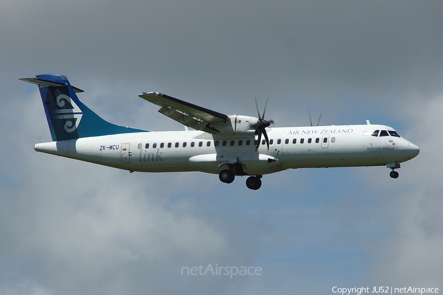 Air New Zealand Link (Mount Cook Airline) ATR 72-500 (ZK-MCU) | Photo 65725