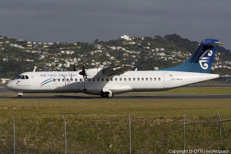Air New Zealand Link (Mount Cook Airline) ATR 72-500 (ZK-MCX) | Photo 284264