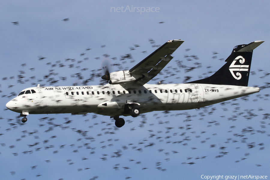 Air New Zealand Link (Mount Cook Airline) ATR 72-600 (ZK-MVB) | Photo 47638