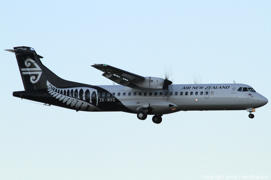 Air New Zealand Link (Mount Cook Airline) ATR 72-600 (ZK-MVG) | Photo 79852