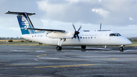 Air New Zealand Link (Air Nelson) de Havilland Canada DHC-8-311Q (ZK-NEF) at  Hokitika, New Zealand