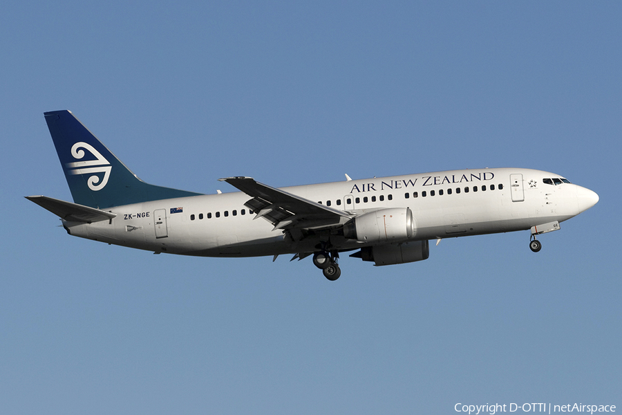 Air New Zealand Boeing 737-3U3 (ZK-NGE) | Photo 284408