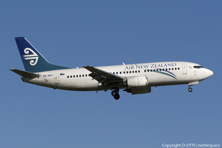 Air New Zealand Boeing 737-3U3 (ZK-NGF) | Photo 284401