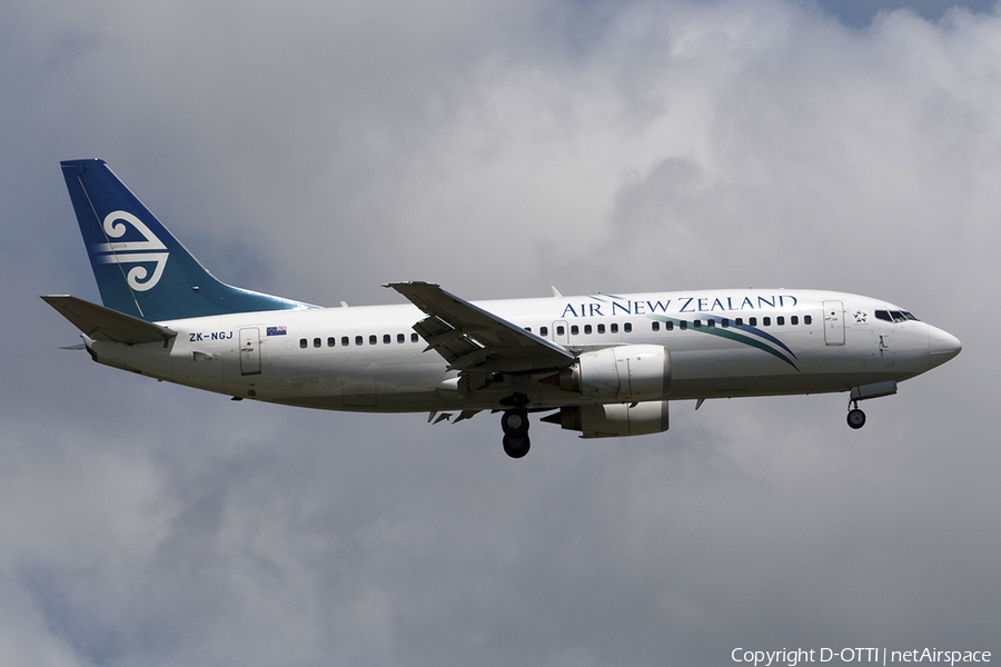 Air New Zealand Boeing 737-319 (ZK-NGJ) | Photo 284545