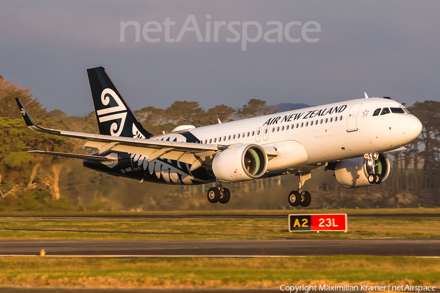 Air New Zealand Airbus A320-271N (ZK-NHB) | Photo 391882