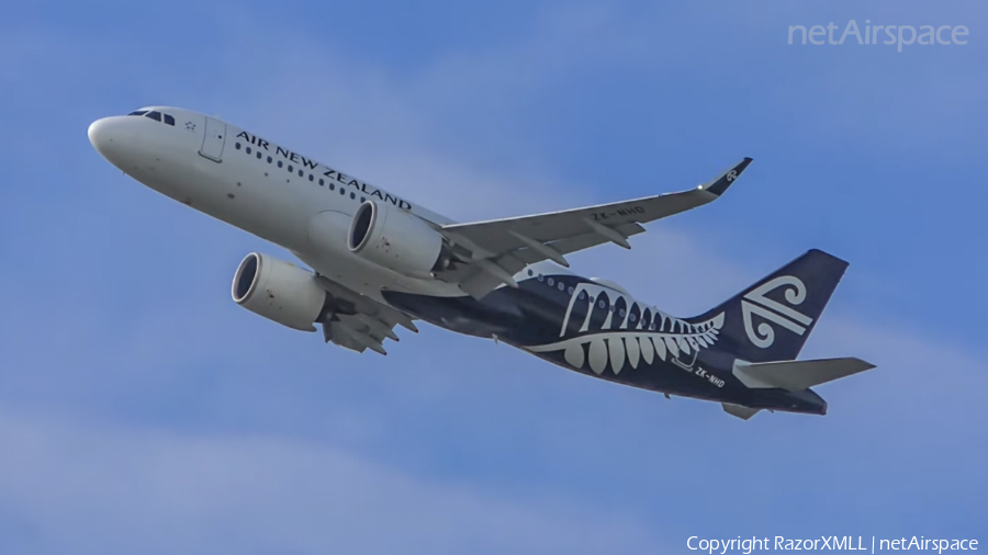 Air New Zealand Airbus A320-271N (ZK-NHD) | Photo 460305